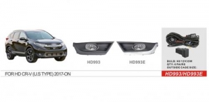 Фары доп.модель Honda CR-V/2017-/HD-993E/H8-12V35W/эл.проводка (HD-993E)