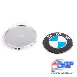 Заглушка колесного диска BMW 69x65 66/68 (4шт.) (JP)