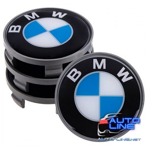 Заглушка колесного диска BMW 68x63 универсальная-модельная (4шт.) (SAK 12/076)