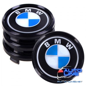 Заглушка колесного диска BMW-M3 68x63 прямая с бортиком (4шт.) (SAK 12/011)