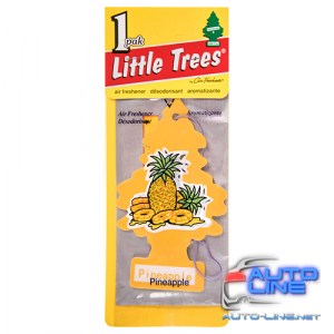 Освежитель сухой ёлочка Little Trees Pine Apple (Ананас) ((20))