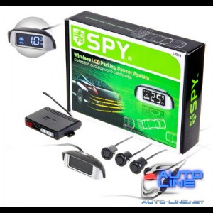 Парктроник SPY LP-213-NE, LCD/4 датчика D=18mm, коннектор, Radio, звук.сигнал-вкл/выкл., black, black