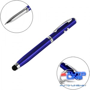 Фонарик-ручка 9623-LED, лазер,3xLR41,stylus (9623-LED)