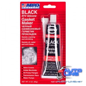 ABRO Герметик прокладки (AB 12) BLACK (85гр) Китай