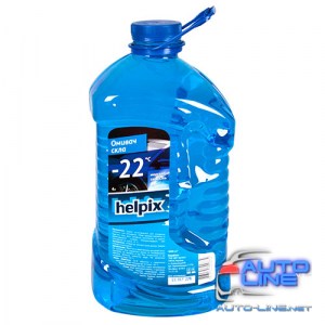 Омыватель стекол зимний HELPIX 4Л -22 (aqvablue) ((126/3))
