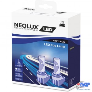 Лампы светодиодные Neolux NH81116CW H8/H11/H16 PGJ19-1 10W 12V 6000K