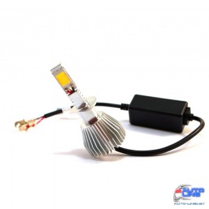 Лампы светодиодные LedHeadLamp F8 H1 chip COB радиатор (2шт)