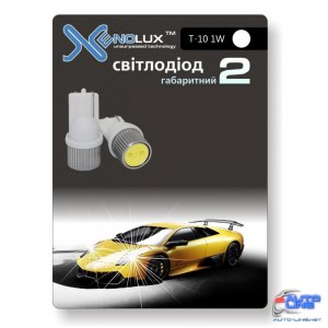 Габарит Xenolux T10-1W (2шт) радиатор белый