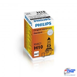 Лампа галогенная Philips H10, 1шт/картон 9145C1