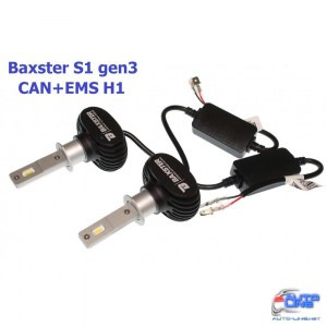 Лампы светодиодные Baxster S1 gen3 H1 5000KCAN+EMS (2 шт)