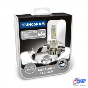 Лампы светодиодные Tungsram Megalight LED H4  6000K P43t-38 60430 PB2