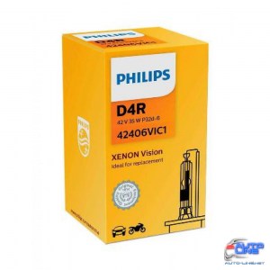 Лампа ксеноновая Philips D4R Vision 42406 VIC1  35W P32d-6