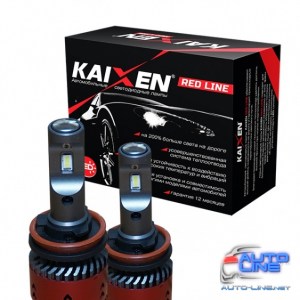 Светодиодные автолампы KAIXEN RedLine H11 (35W-6000K)