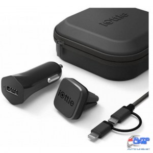 Зарядное устройство iOttie iTap Magnetic Mounting and Charging Travel Kit (HLTRIO110)