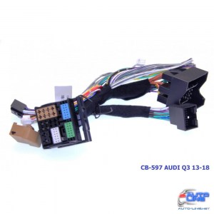 Комплект проводов для магнитол 16PIN CraftAudio CB-597 AUDI Q3 13-18