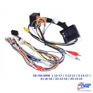 Комплект проводов для магнитол 16PIN CraftAudio CB-766 BMW 1 13-17 / 3 13-17 / 5 13-17 / X1 16-18 / X3 13-16 / X5 14-15