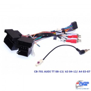 Комплект проводов для магнитол 16PIN CraftAudio СВ-701 AUDI TT 08-13/ A3 04-12/ A4 03-07