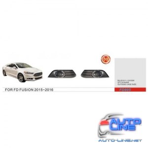 Фары дополнительные Ford Fusion 2015-17/FD-805 (FD-805)