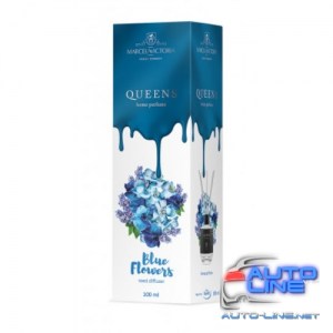 Ароматизатор жидкий для дома/офиса Tasotti Car&Home QUEENS White 100ml Blue Flowers (100253)