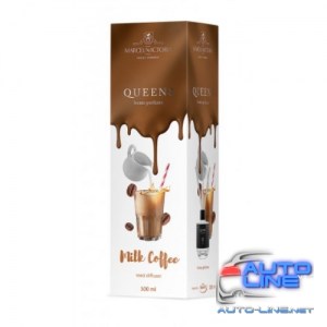 Ароматизатор жидкий для дома/офиса Tasotti Car&Home QUEENS White 100ml Milk Coffee (100249)