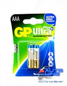 Батарейка GP ULTRA PLUS ALKALINE 1.5V 24AUP-U2 щелочная, LR03 AUP, AAA (4891199100307)
