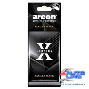 Освежитель воздуха AREON Х-Vervision листик Vanilla Black (AXV11)