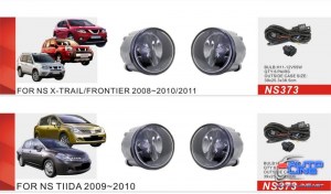 Противотуманные фары штатные Nissan Tiida 2009-10/Murano 2009-12/X-Trail 2008-10/NS-373/H11-12V55W/эл.проводка (NS-373)