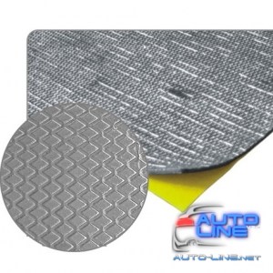 APP Самоклеящийся битумный звукоизолирующий материал MW 500 A 500 х 500 мм (с алюминием) (уп.10 шт) (050903)