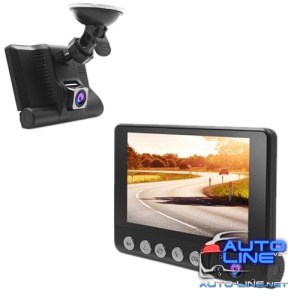 Автомобильный видеорегистратор С9, LCD 4, WDR, 3 камеры (С9)