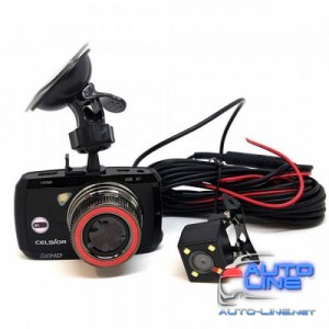 Автомобильный цифровой видеорегистратор CELSIOR DVR CS-219-D HD (WI FI) BLACK (DVR CS-219-D HD BLACK)