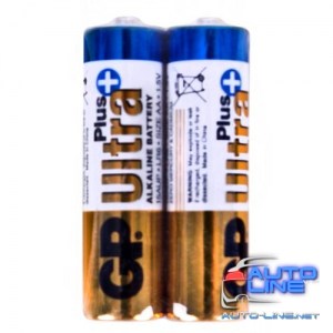 Батарейка GP ULTRA PLUS ALKALINE 1.5V 15AUPHM-2S2 щелочная, LR6, АА (4891199103650)