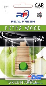 Осв.воздуха жидкий REAL FRESH EXTRA WOOD Green Apple 5 мл ((10/1))
