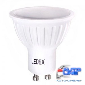 Светодиодная лампа LEDEX, GU10 3W, 285lm, 120? 4000К, 220V (100241)