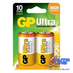 Батарейка GP ULTRA ALKALINE 1.5V 13AU-U2 щелочная
