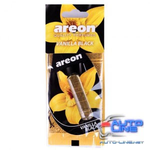 Освежитель воздуха жидкий листик AREON 'LIQUID' Vanilla Black 5ml (LR23)