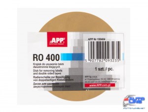 APP Диск для удаления двухстороннего скотча RO 400, коричневый (150404)