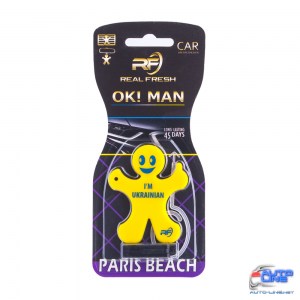 Освежитель воздуха REAL FRESH OK ! MAN Paris Beach (5519)