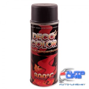 Deco Color Краска аэроз. 400ml /термостойкая 800*С чёрный (231122/720309)