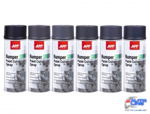 APP Краска аэрозольная Bumper Paint Color Spray, 400 мл, антрацит, аэрозоль (210407)