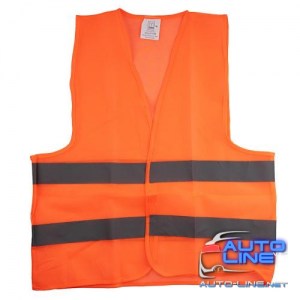 Жилет безопасности светоотражающий (orange) 206 Or  XL (ЖБ011 Ш)