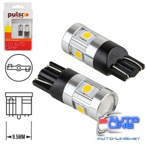 Лампа PULSO/габаритная/LED T10/W2.1x9.5d/6SMD-3030/9-18v/210lm (LP-66162)