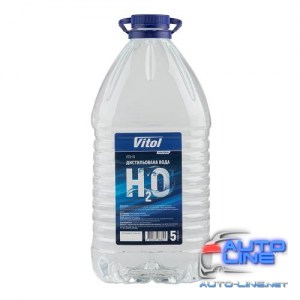 Дистиллированная вода VITOL,  5л (VTD-15)