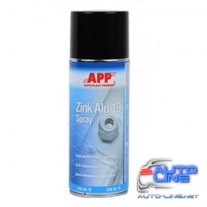 APP Цинк + Алюминий Zink Alu 19 Spray,400 мл, серебрянный, аэрозоль (210442)