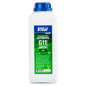 Антифриз VITOL G11 Green 1л (VTA-112)