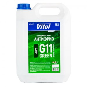 Антифриз VITOL G11 Green 5л (VTA-115)