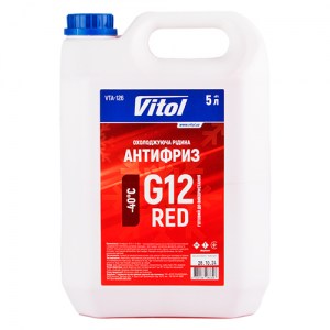 Антифриз VITOL G12 Red 5л (VTA-126)