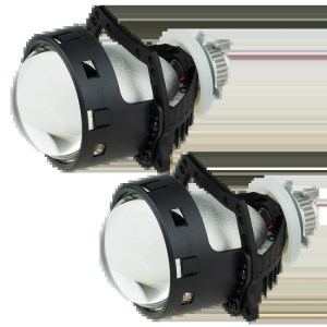 H4/H7/HB4 LED-линзы ближний/дальний в фары универсальные 24В - DriveX BiLED Evolution F1 45W 6000K 24V