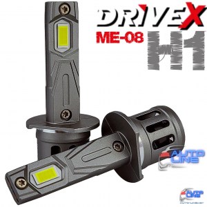 LED-лампы H1 под галогенку 36Вт 9-32В  - DriveX ME-08 H1 36W 6000K LED (комплект)