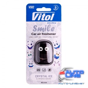 Освежитель воздуха Vitol Smile на обдув Crystal Ice