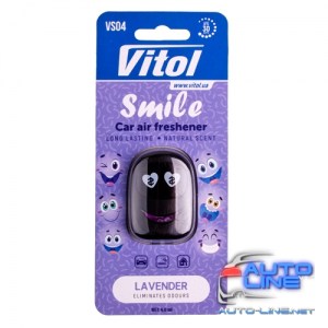 Освежитель воздуха Vitol Smile на обдув Lavender